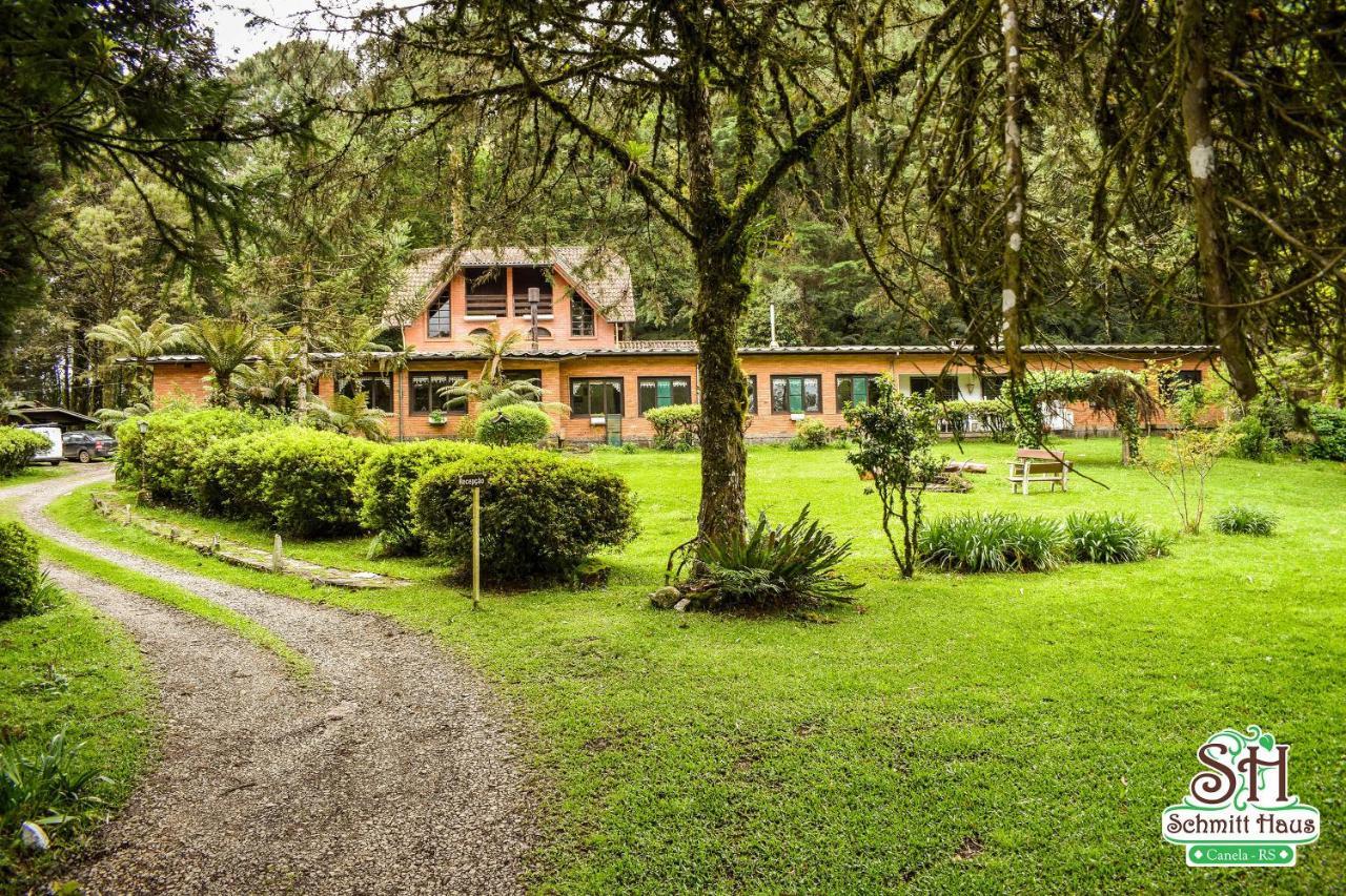 Вилла Estalagem Schmitt Haus Канела Экстерьер фото